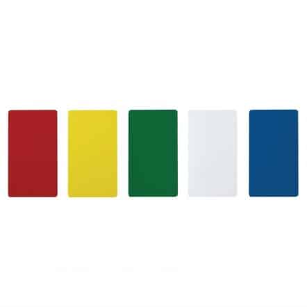 Etiquettes d'identification 5 couleurs pour Gobox Cambro