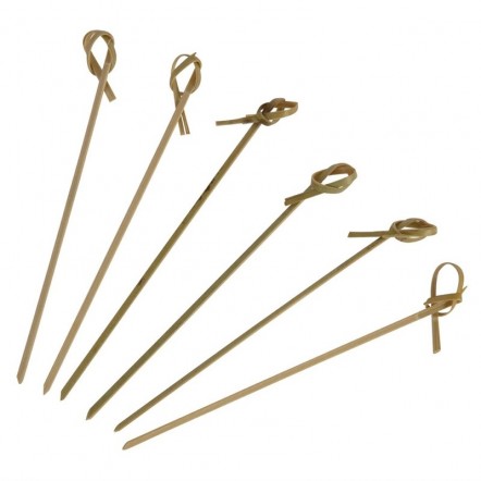 Piques boucles 120mm lot de 100