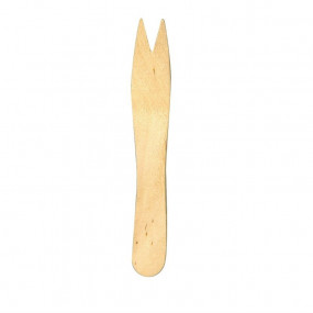 Fourchettes en bois biodégradables Fiesta Green