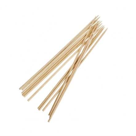 Brochettes en bois biodégradables Fiesta Green 180mm