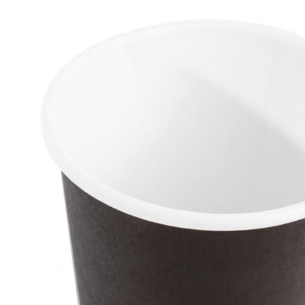 Gobelets jetables à café espresso Fiesta noirs 120ml x50