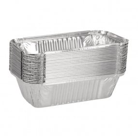 Grandes barquettes rectangulaires aluminium Fiesta