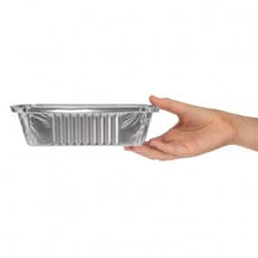 Grandes barquettes rectangulaires aluminium Fiesta
