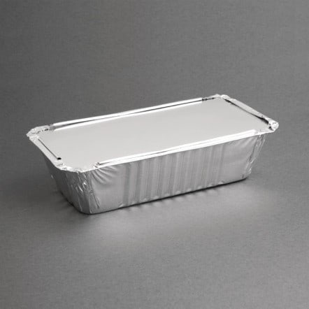 Grands couvercles en carton ciré Fiesta pour barquettes aluminium