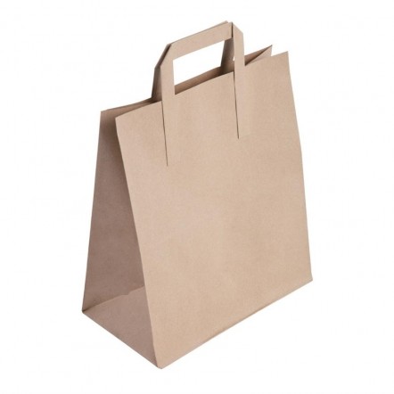 Sacs en papier recyclable marron 305 x 254mm