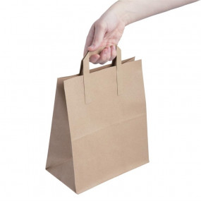 Sacs en papier recyclable marron 305 x 254mm