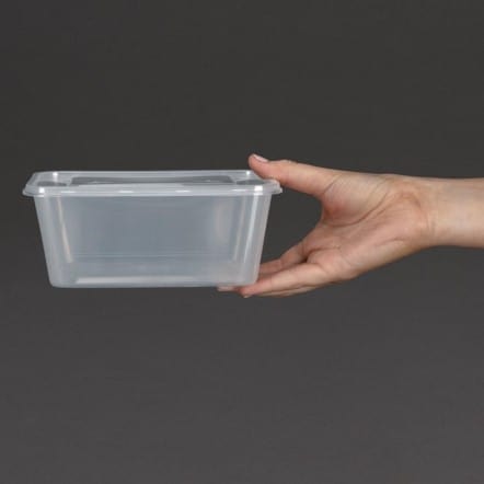 Récipient en plastique pour micro-ondes 1L