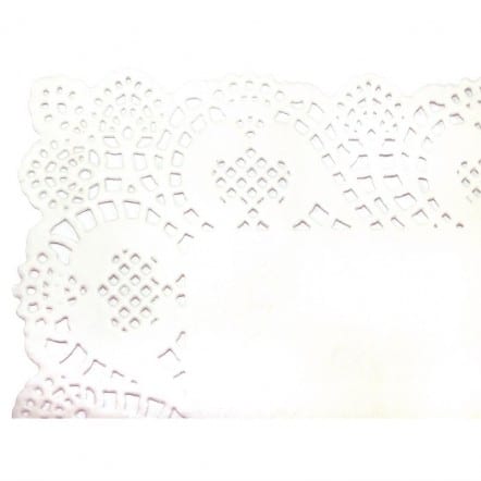 Napperons rectangulaires en papier Fiesta