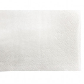 Serviettes cocktail blanches Fasana 250mm
