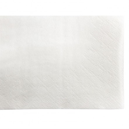 Serviettes cocktail blanches Fasana 250mm