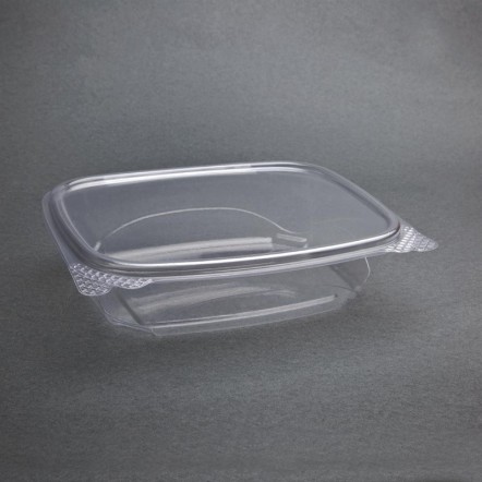 Barquettes à salade avec couvercle compostables en PLA Fiesta Green 682ml