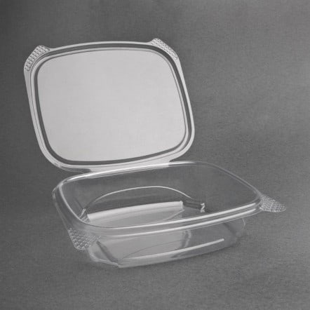 Barquettes à salade avec couvercle compostables en PLA Fiesta Green 682ml