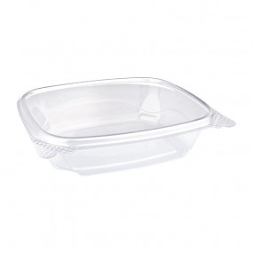 Barquettes à salade avec couvercle compostables en PLA Fiesta Green 682ml