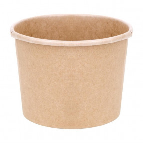 Pots à soupe compostables en PLA Fiesta Green 98 mm - 34 cl (x500)