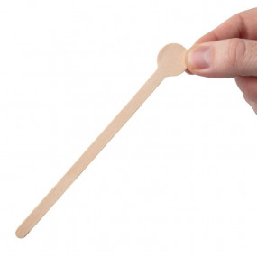 Agitateurs à cocktail biodégradables en bois Fiesta Green 150mm
