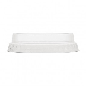 Couvercles plats pleins compostables en PLA Vegware 20 cl