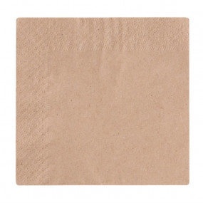 Serviettes cocktail 2 plis compostables Vegware 24cm
