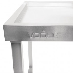Table de sortie gauche pour lave-vaisselle à capot Vogue 600mm