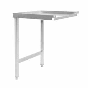 Table de sortie gauche pour lave-vaisselle à capot Vogue 1100mm