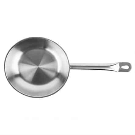 Poêle induction en acier inoxydable Vogue 200mm