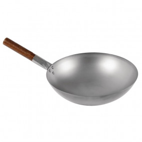 Wok fond hémisphérique Londonwok 38 cm (Ø)