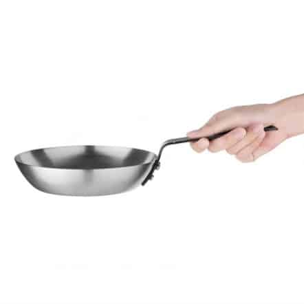 Poêle induction en acier carbone Vogue 180mm