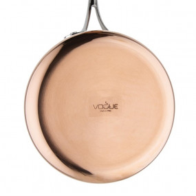 Casserole en cuivre 3 couches Vogue 18 cm