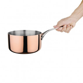 Casserole en cuivre 3 couches Vogue 18 cm