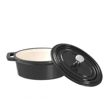 Mini-cocotte ovale en fonte Vogue