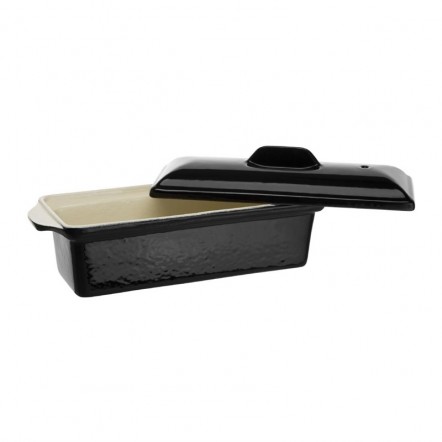 Terrine en fonte Vogue noire 1,3L