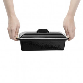 Terrine en fonte Vogue noire 1,3L