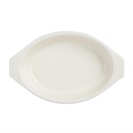 Plat à gratin ovale noir Vogue 650ml