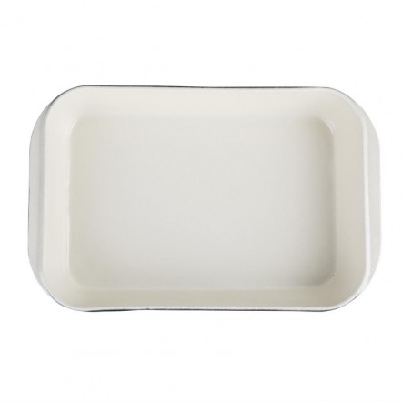 Plat à rôtir en fonte Vogue noir 405 x 250mm