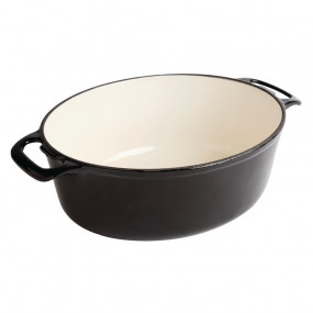 Grande cocotte ovale noire...