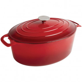 Cocotte ovale rouge Vogue 5L