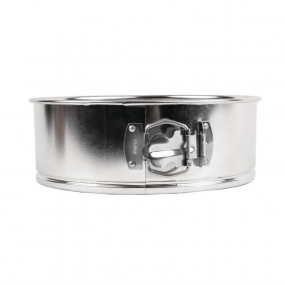 Moule rond à charnière en fer blanc Vogue 75 x 200mm