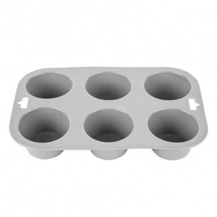 Plaque flexible en silicone 6 muffins Vogue
