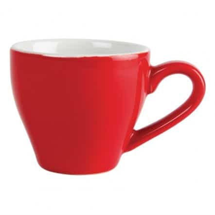 Tasse à espresso Olympia 100ml rouge