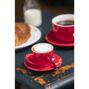 Tasse à espresso Olympia 100ml rouge