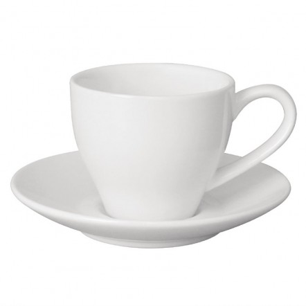 Soucoupe pour tasse espresso Olympia blanche 117mm