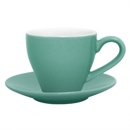 Soucoupe pour tasse espresso Olympia verte 117mm