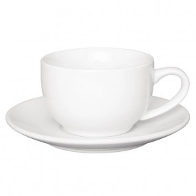 Soucoupe pour tasses 228ml et 340ml Olympia blanche