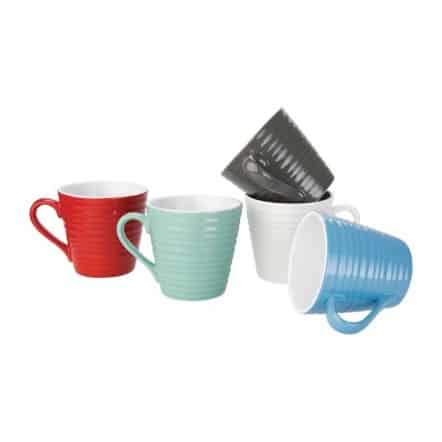 Tasses à café Aroma Olympia bleus 34 cl (x6)