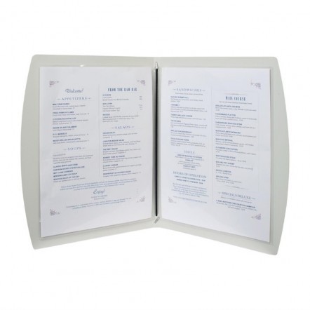 Protège-menu noir Rio Securit A4