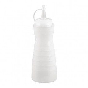 Bouteille de sauce Vogue bouchon transparent