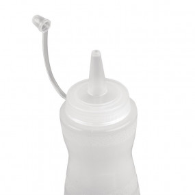 Bouteille de sauce Vogue bouchon transparent