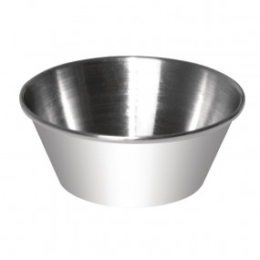 Pots à sauce en acier inoxydable Olympia 45ml