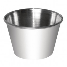 Pots à sauce en acier inoxydable Olympia 70ml