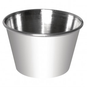 Pots à sauce en acier inoxydable Olympia 115ml