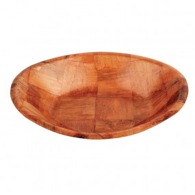Corbeille ovale en bois...